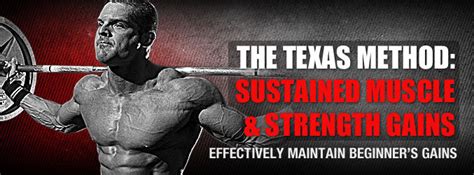 The Texas Method Explained: Continuous Strength Gains.